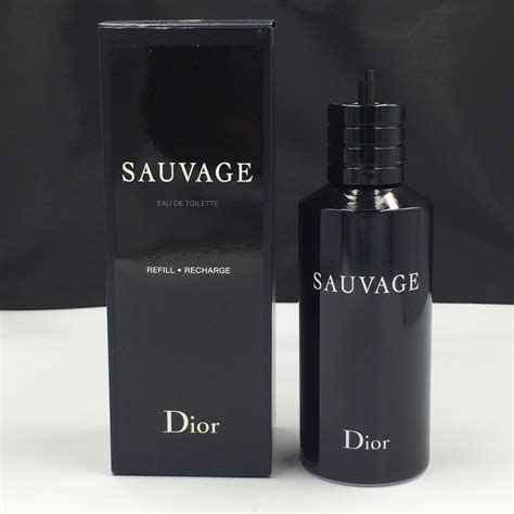 dior sauvage refill recharge|sauvage eau de toilette refill.